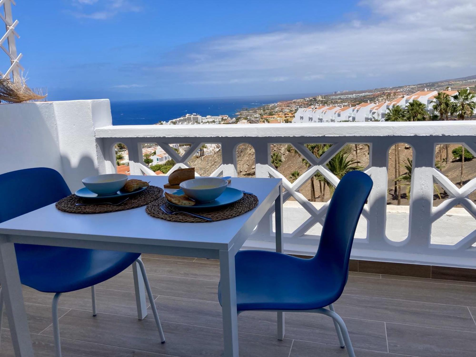 Costa Adeje - Modern Apartment With Terrace Views Of Ocean & Sunset 外观 照片