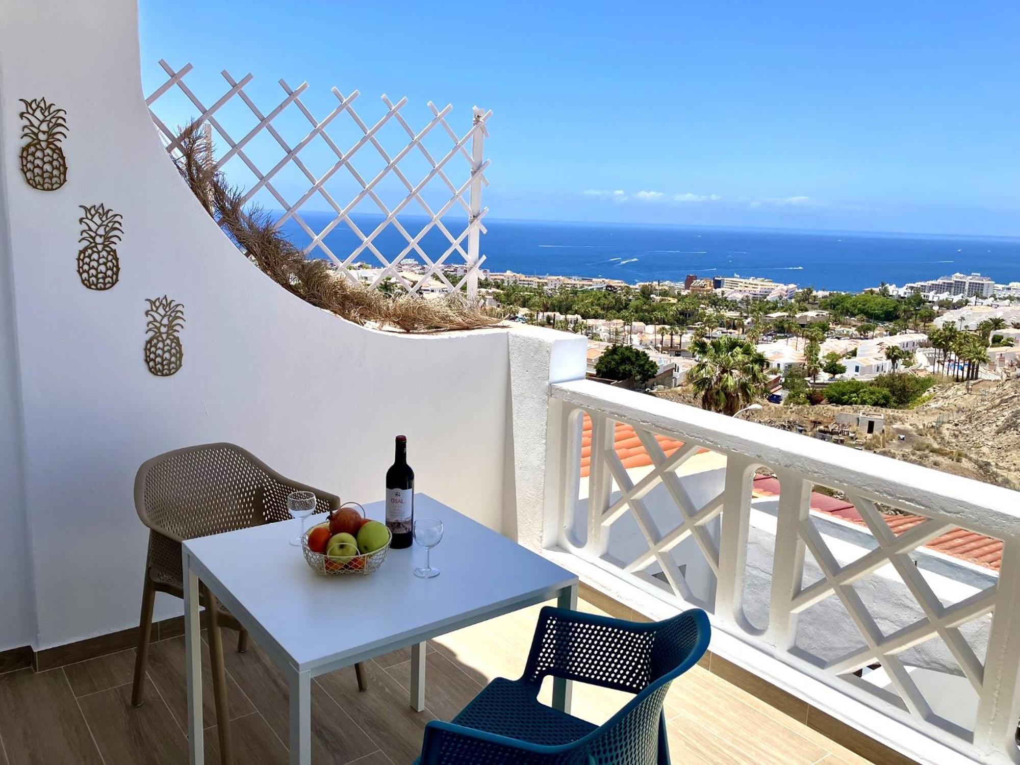 Costa Adeje - Modern Apartment With Terrace Views Of Ocean & Sunset 外观 照片