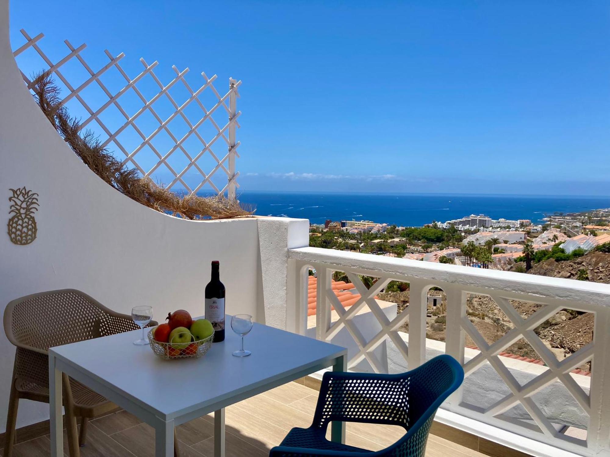 Costa Adeje - Modern Apartment With Terrace Views Of Ocean & Sunset 外观 照片