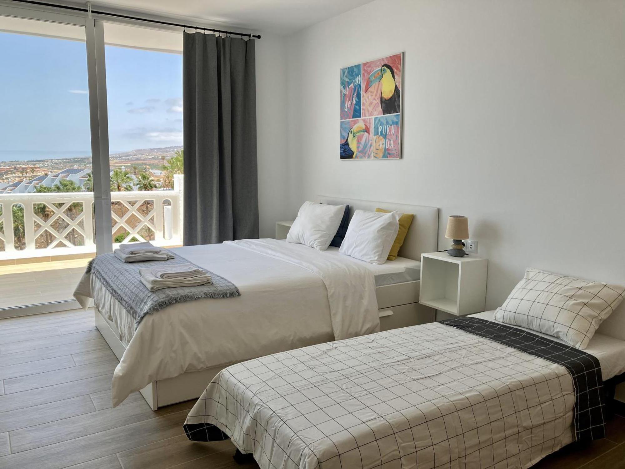 Costa Adeje - Modern Apartment With Terrace Views Of Ocean & Sunset 外观 照片